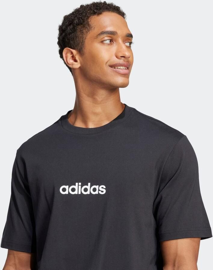 Adidas Essentials Linear Single Jersey T-shirt - Foto 2