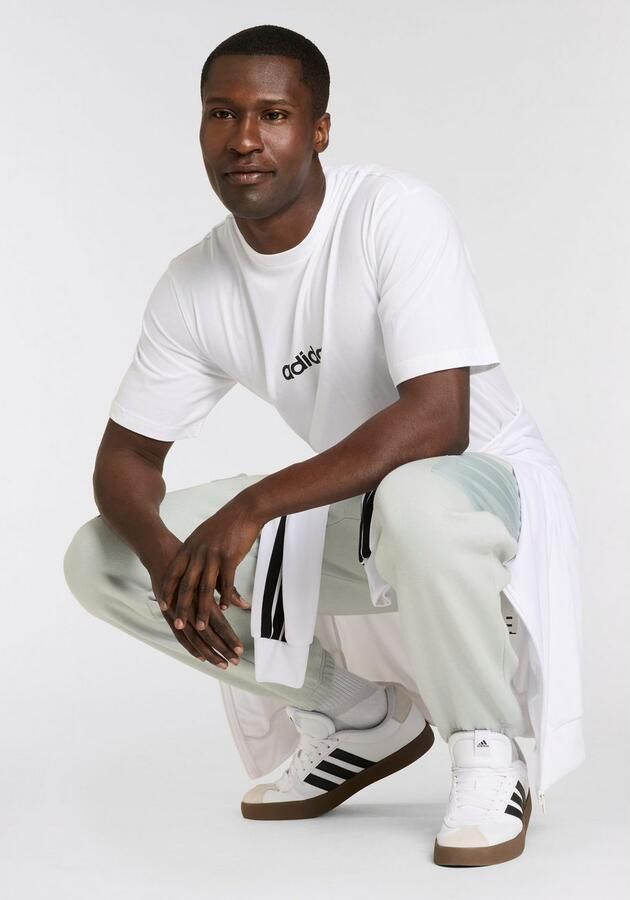 Adidas Essentials Linear Single Jersey T-shirt - Foto 9