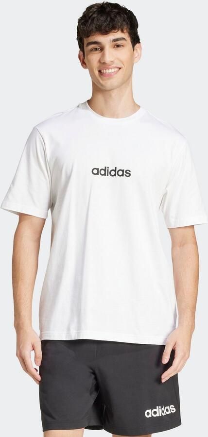 Adidas Essentials Linear Single Jersey T-shirt - Foto 7