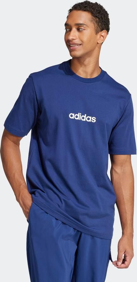 Adidas Essentials Linear Single Jersey T-shirt - Foto 5