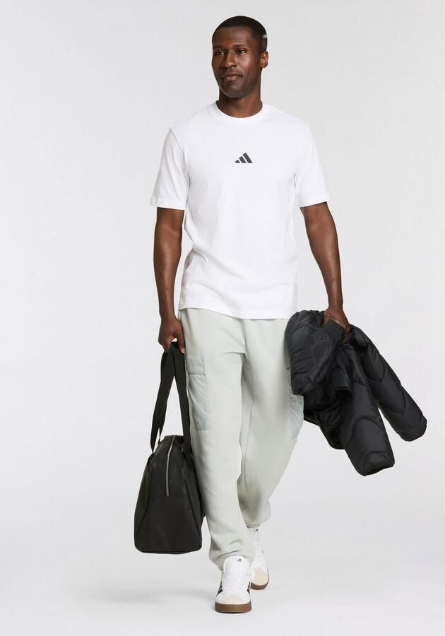 Adidas T-shirt Korte Mouw Essentials Small Logo Single Jersey T-Shirt - Foto 4