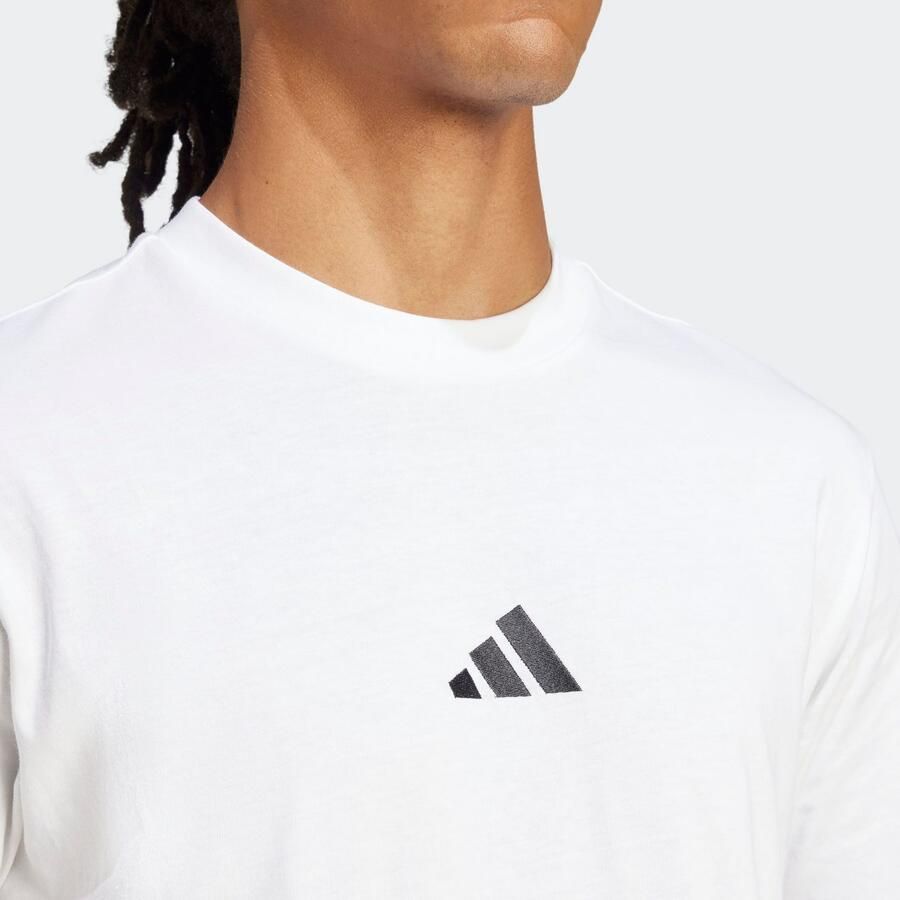 Adidas T-shirt Korte Mouw Essentials Small Logo Single Jersey T-Shirt