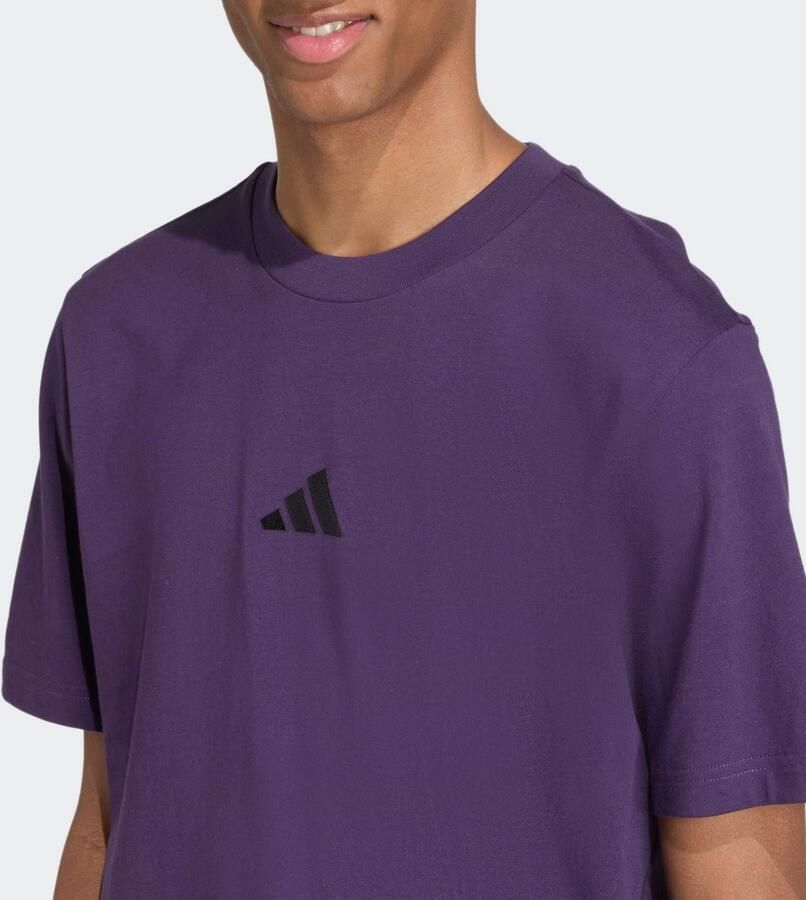Adidas Sportswear T-shirt met logo en ronde hals
