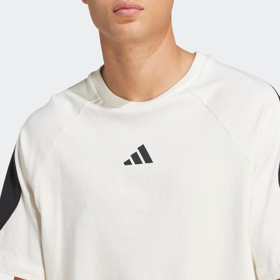 Adidas Sportswear T-shirt met logo en ronde hals