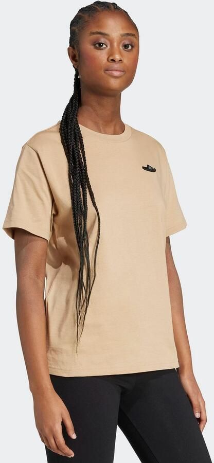 Adidas T-shirt met afbeelding van een slipper - Foto 6