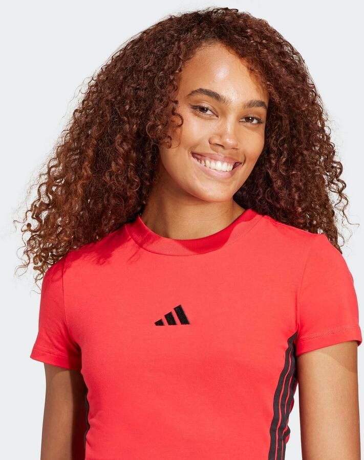 Adidas Essentials 3-Stripes Slim-fit Baby T-shirt - Foto 4