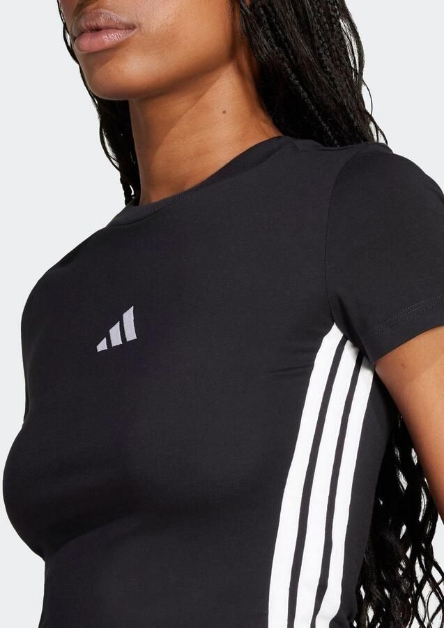 Adidas Essentials 3-Stripes Slim-fit Baby T-shirt - Foto 4