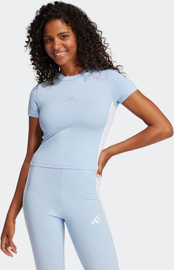 Adidas Essentials 3-Stripes Slim-fit Baby T-shirt - Foto 8