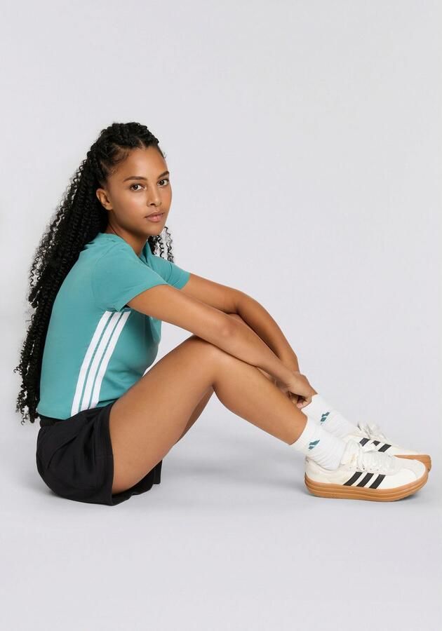 Adidas Essentials 3-Stripes Slim-fit Baby T-shirt - Foto 4