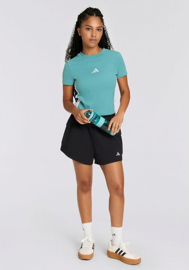 Adidas Essentials 3-Stripes Slim-fit Baby T-shirt - Foto 5