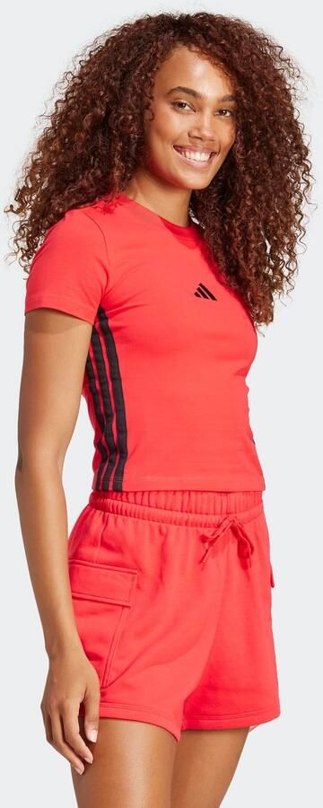 Adidas Essentials 3-Stripes Slim-fit Baby T-shirt - Foto 7