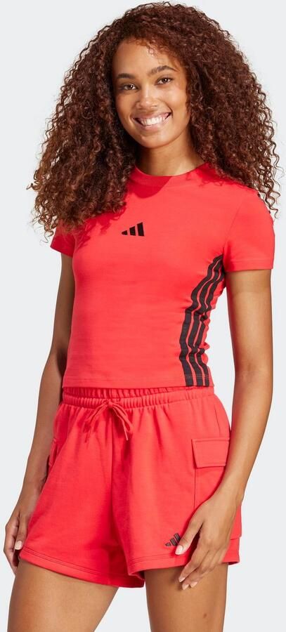 Adidas Essentials 3-Stripes Slim-fit Baby T-shirt - Foto 6