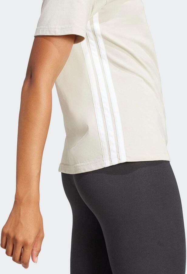 Adidas Essentials 3-Stripes Katoenen T-shirt - Foto 3