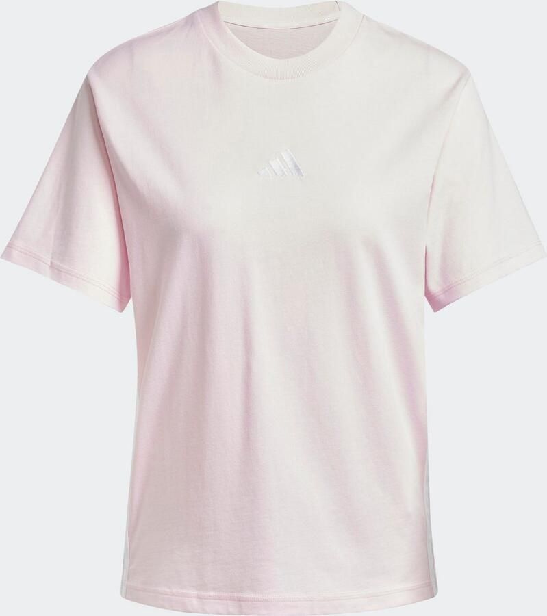 Adidas Essentials 3-Stripes Katoenen T-shirt