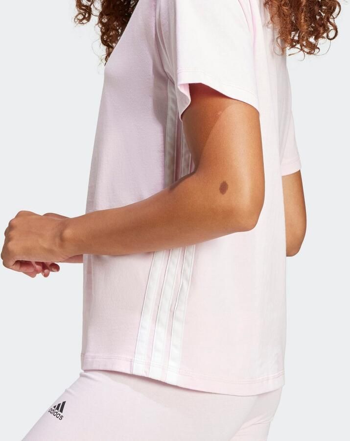 Adidas Essentials 3-Stripes Katoenen T-shirt - Foto 2