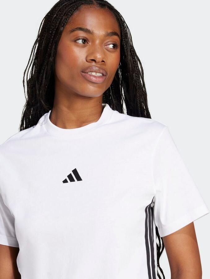 Adidas Essentials 3-Stripes Katoenen T-shirt - Foto 2