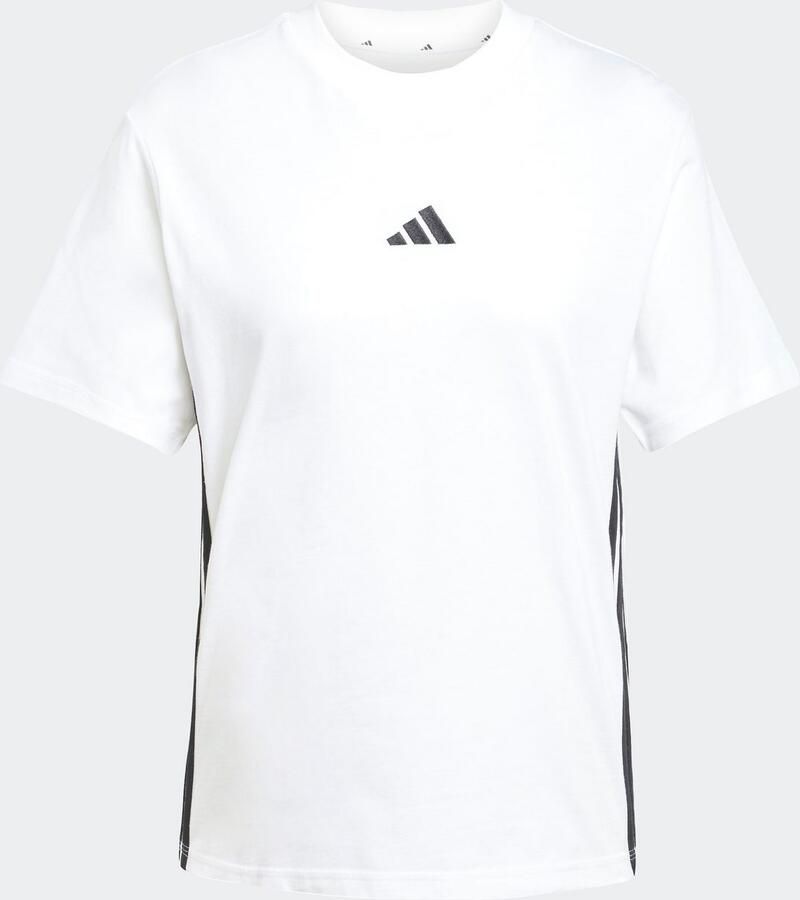 Adidas Essentials 3-Stripes Katoenen T-shirt