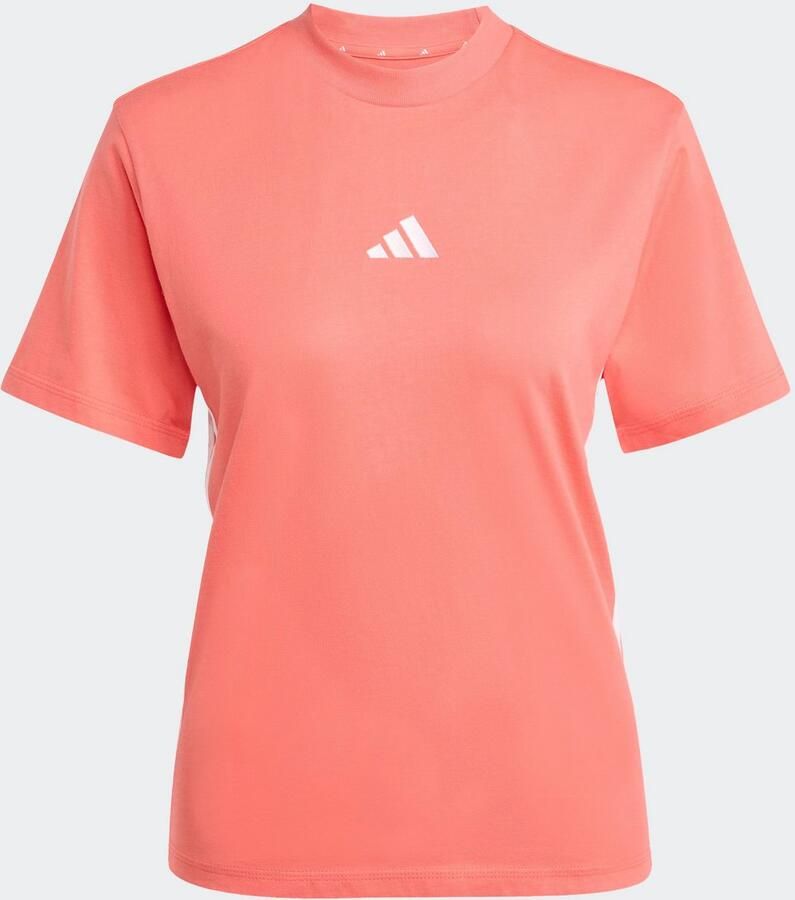 Adidas Essentials 3-Stripes Katoenen T-shirt