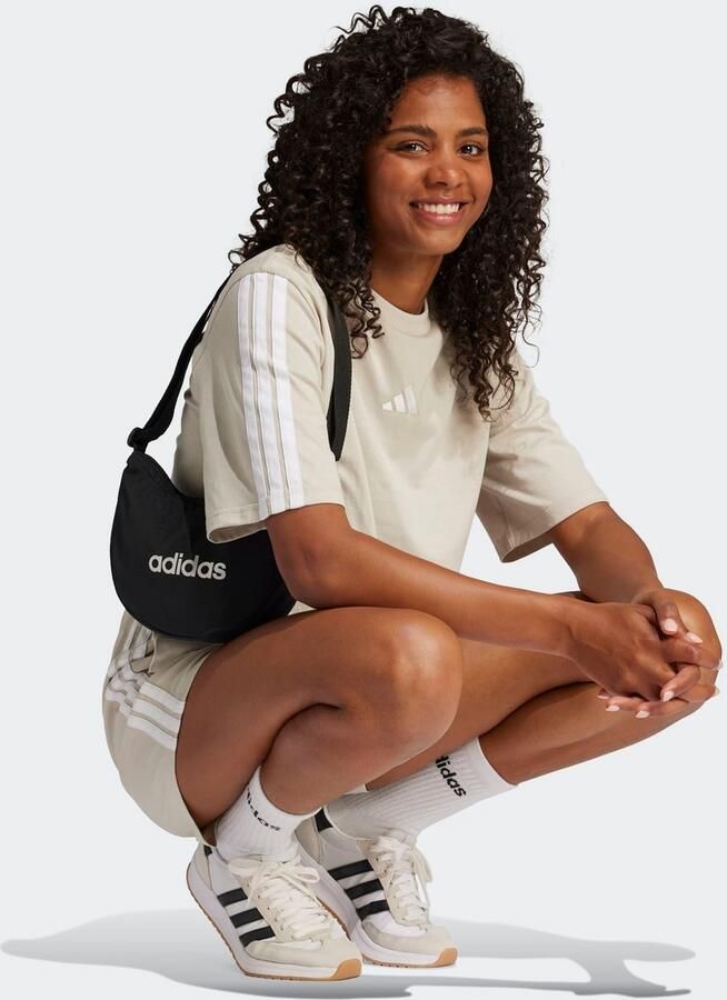 Adidas Essentials 3-stripes Cotton Loose T-shirt Dames - Foto 3