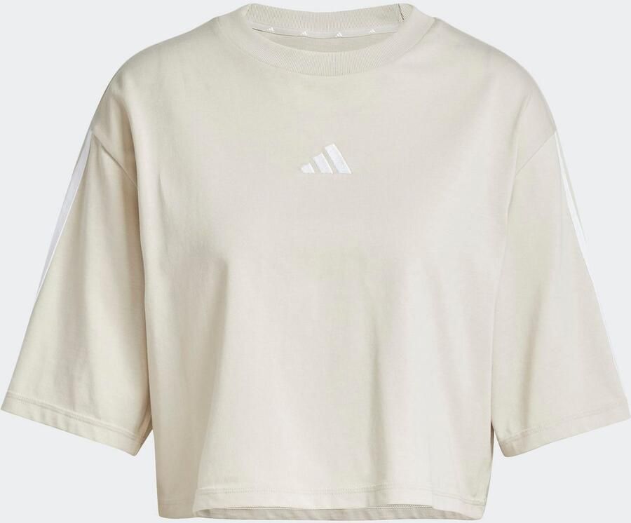 Adidas Essentials 3-stripes Cotton Loose T-shirt Dames - Foto 2