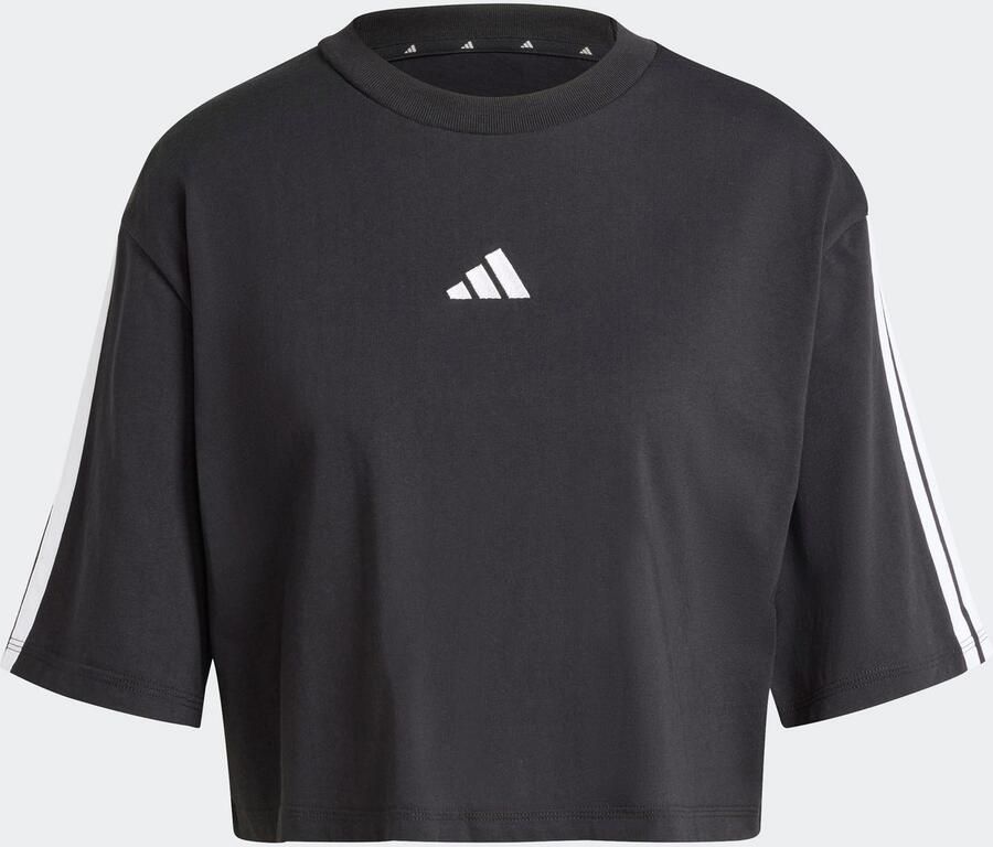 Adidas Essentials 3-stripes Cotton Loose T-shirt Dames - Foto 4