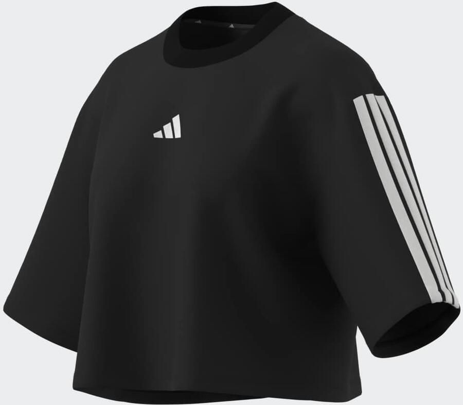 Adidas Essentials 3-stripes Cotton Loose T-shirt Dames - Foto 2