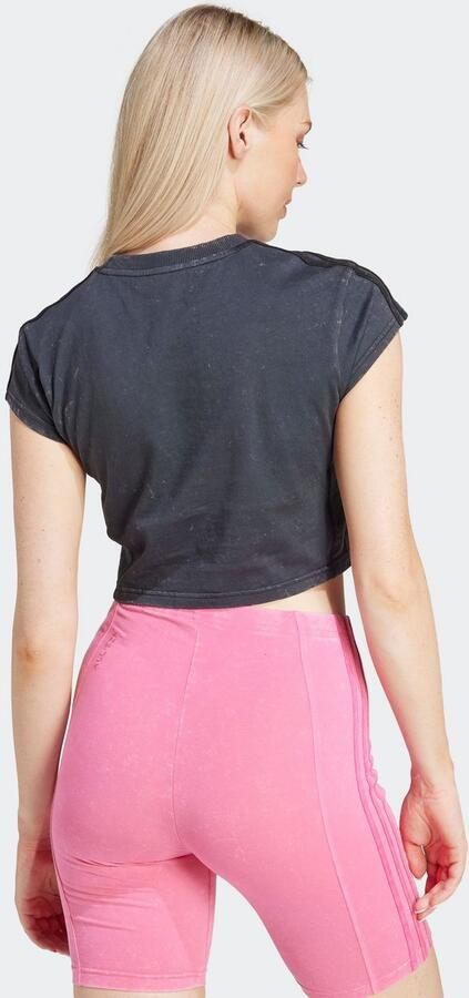 ADIDAS SPORTSWEAR Kort T-shirt met labelstitching - Foto 6