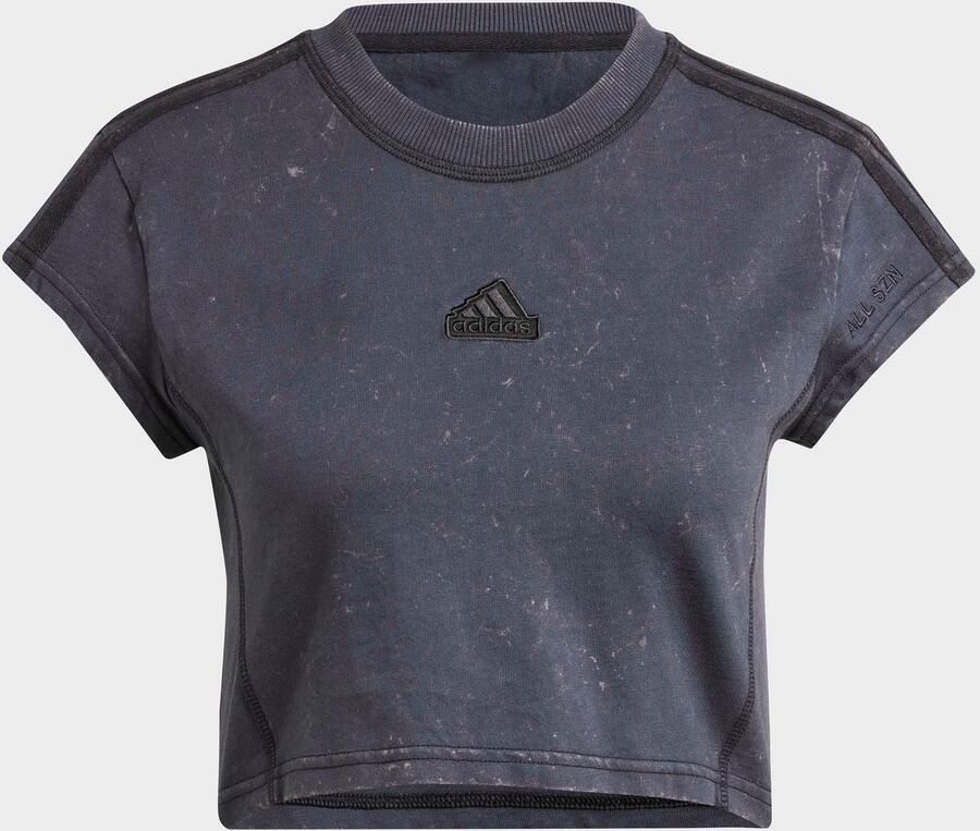 ADIDAS SPORTSWEAR Kort T-shirt met labelstitching - Foto 2