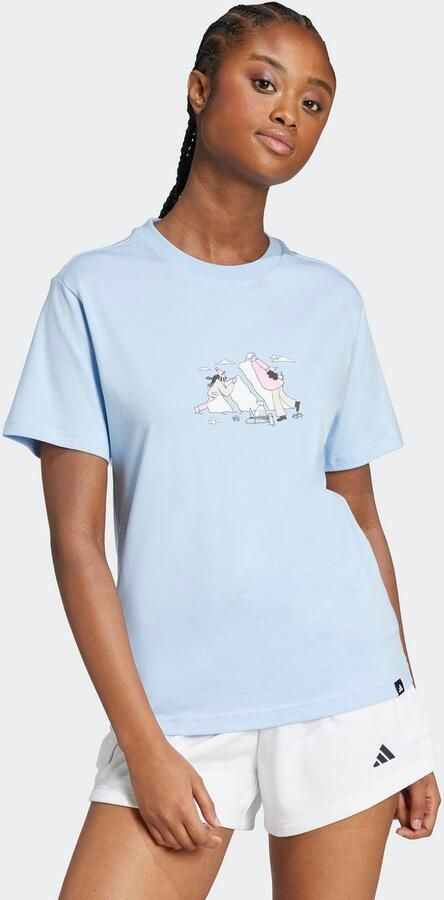 Adidas Sportswear T-shirt W DDL T - Foto 4