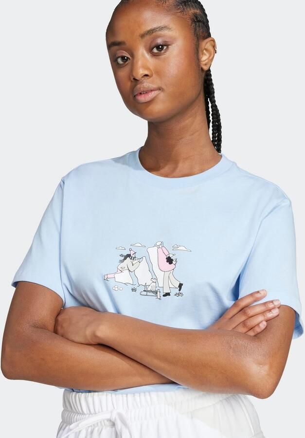 Adidas Sportswear T-shirt W DDL T - Foto 3
