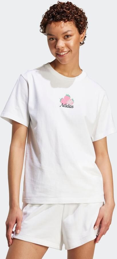 Adidas T-shirt Korte Mouw Farmers Market Strawberry Graphic T-Shirt - Foto 6