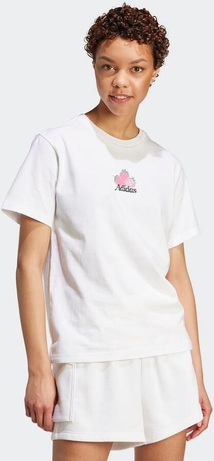 Adidas T-shirt Korte Mouw Farmers Market Strawberry Graphic T-Shirt - Foto 4