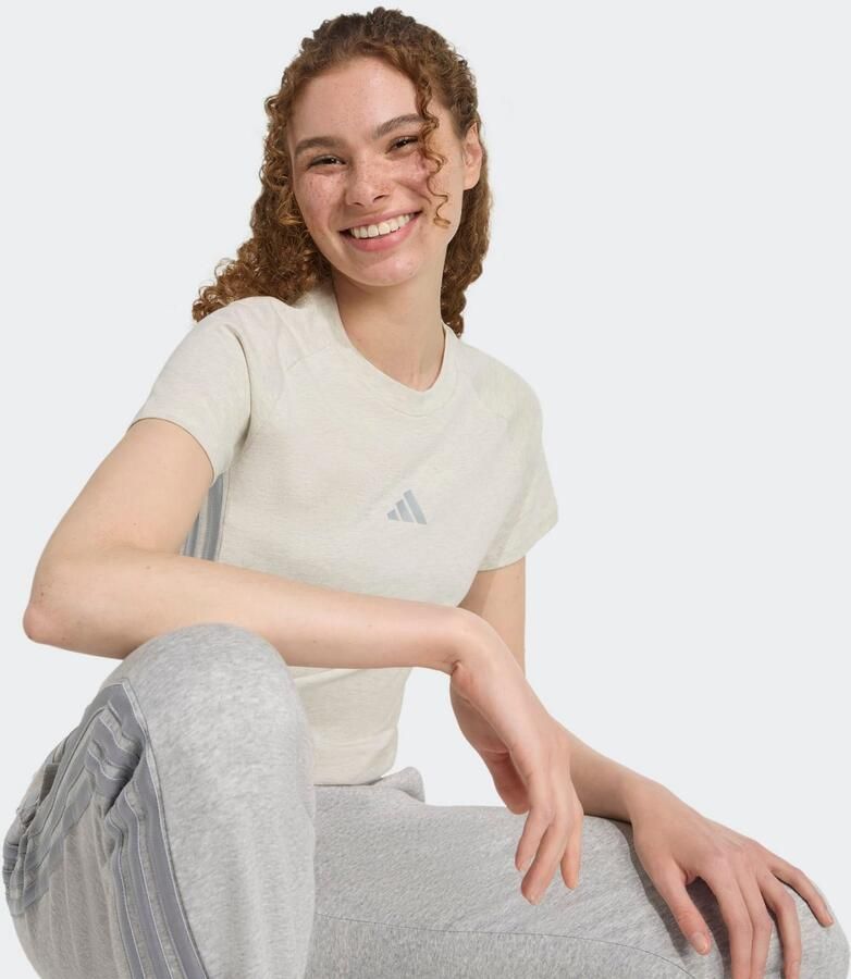 Adidas Sportswear T-shirt W HOL TEE - Foto 3