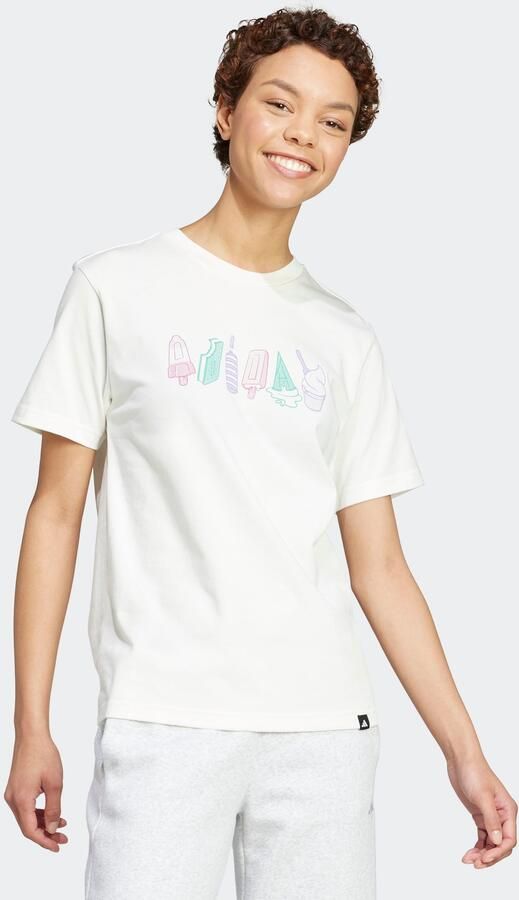 Adidas Sportswear T-shirt W L FOOD TEE - Foto 6