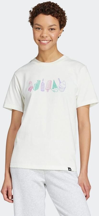 Adidas Sportswear T-shirt W L FOOD TEE - Foto 5