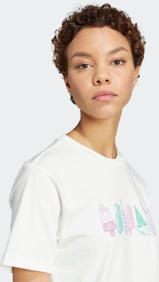 Adidas Sportswear T-shirt W L FOOD TEE - Foto 3