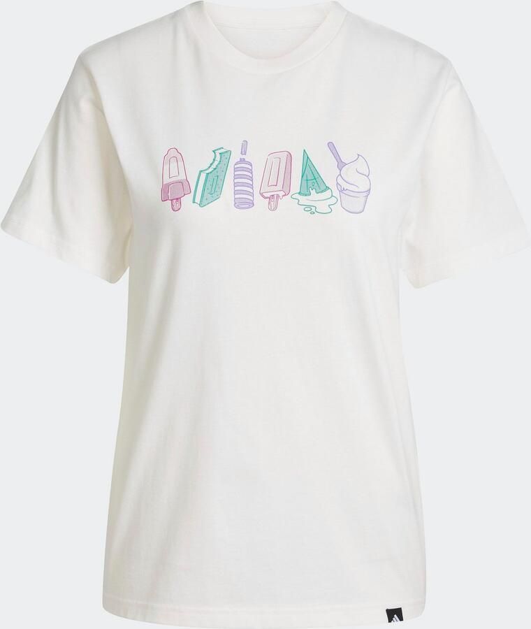 Adidas Sportswear T-shirt W L FOOD TEE
