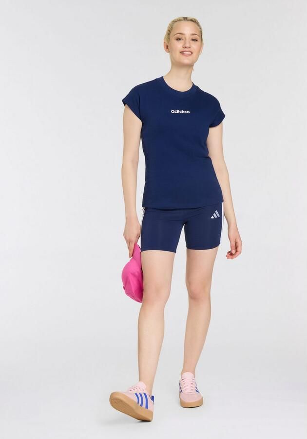 Adidas Sportswear T-shirt W LIN SJ T Basic T-shirt van zacht materiaal - Foto 8