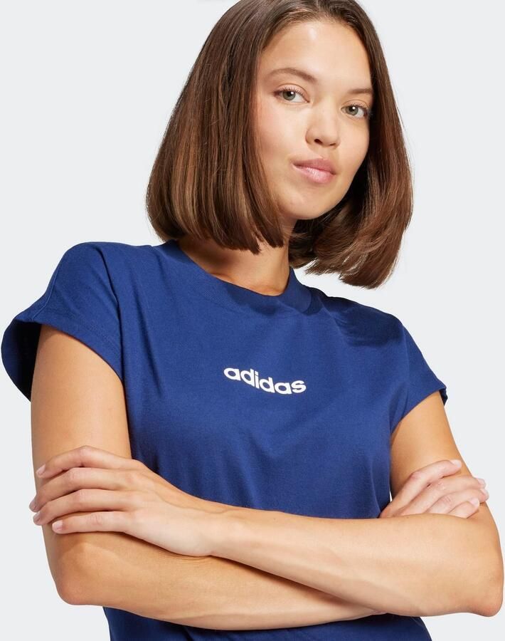 Adidas Sportswear T-shirt W LIN SJ T Basic T-shirt van zacht materiaal - Foto 2