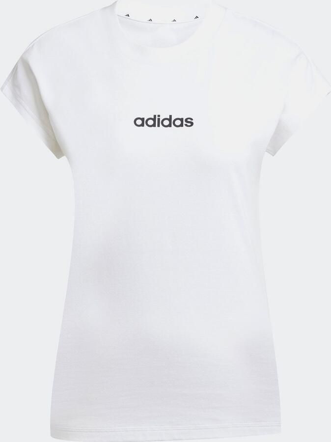 Adidas Sportswear T-shirt W LIN SJ T Basic T-shirt van zacht materiaal - Foto 2