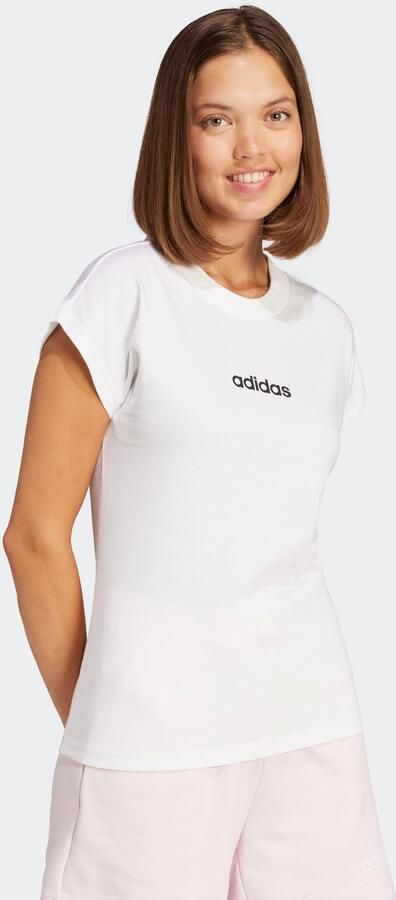 Adidas Sportswear T-shirt W LIN SJ T Basic T-shirt van zacht materiaal - Foto 5