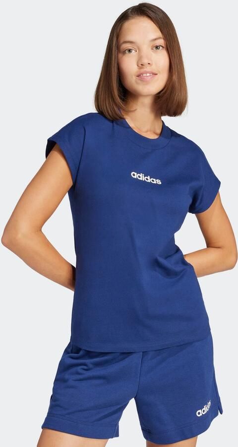 Adidas Sportswear T-shirt W LIN SJ T Basic T-shirt van zacht materiaal - Foto 6