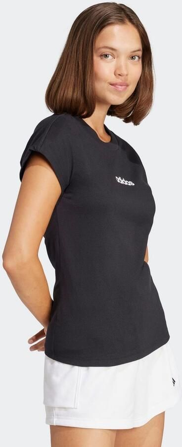 Adidas Sportswear T-shirt W LIN SJ T Basic T-shirt van zacht materiaal - Foto 8