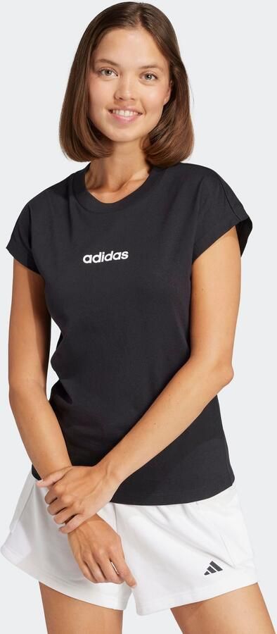Adidas Sportswear T-shirt W LIN SJ T Basic T-shirt van zacht materiaal - Foto 5