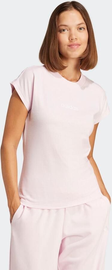 Adidas Sportswear T-shirt W LIN SJ T Basic T-shirt van zacht materiaal - Foto 9