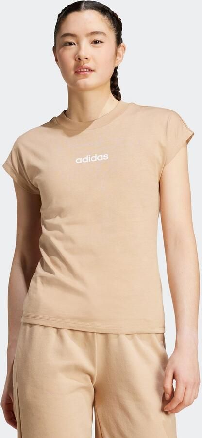 Adidas Sportswear T-shirt W LIN SJ T Basic T-shirt van zacht materiaal - Foto 4