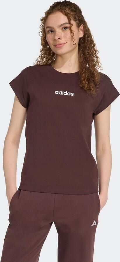 Adidas Sportswear T-shirt W LIN SJ T Basic T-shirt van zacht materiaal - Foto 7