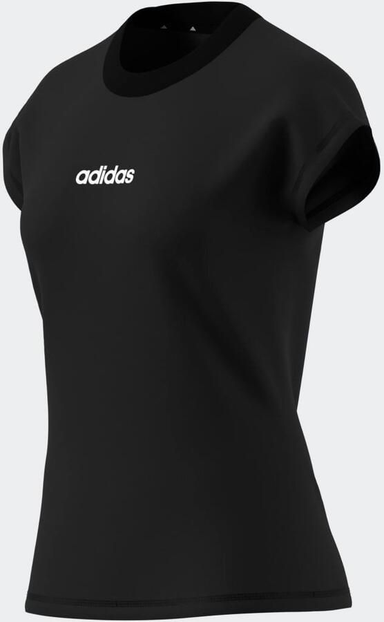 Adidas Sportswear T-shirt W LIN SJ T Basic T-shirt van zacht materiaal - Foto 4