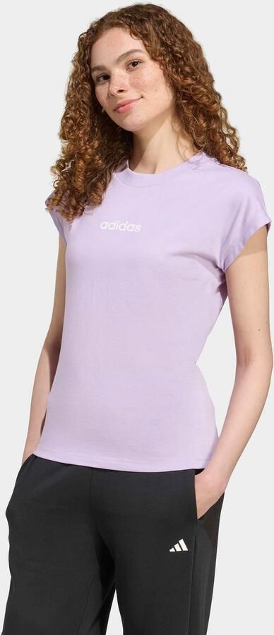 Adidas Sportswear T-shirt W LIN SJ T Basic T-shirt van zacht materiaal - Foto 7