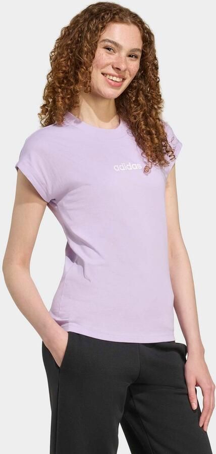Adidas Sportswear T-shirt W LIN SJ T Basic T-shirt van zacht materiaal - Foto 5